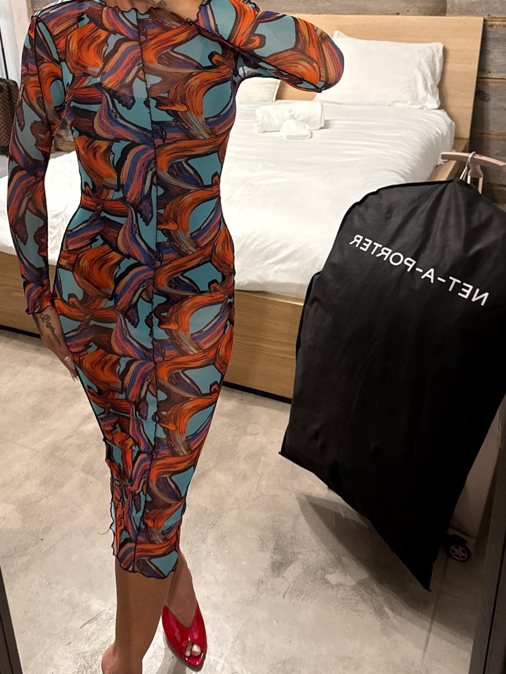Kids Multicolor Patterned Leggings